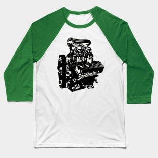 Hemi B&W Baseball T-Shirt